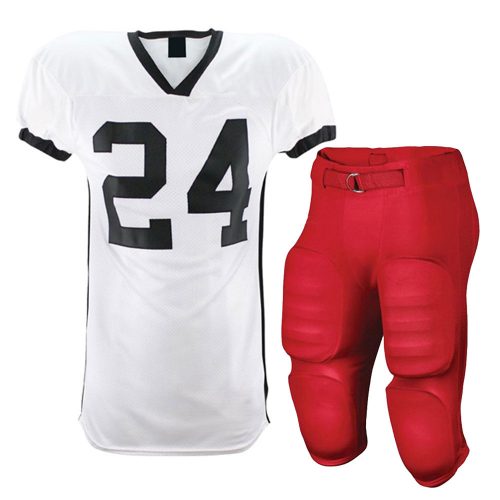 American Football Uniform In Different Colors