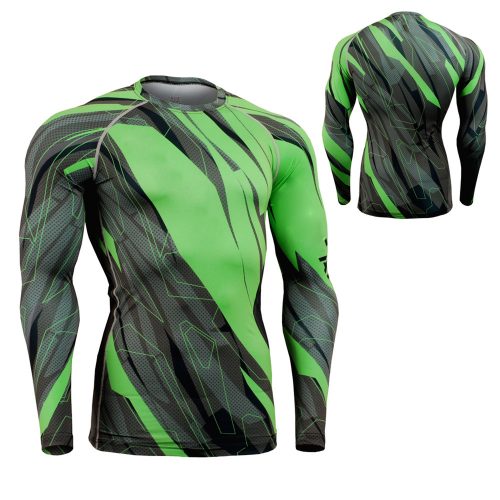 Wholesale Compression Shirt Round Neck Design Long Sleeve